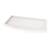 Fleurco Canada ADQ3260BFL-18 - BOWFRONT BASE SIDE DRAIN/3260/LEFT/WHITE