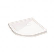 Fleurco Canada ALR32-18-B - ROUND BASE LOW-PROFILE/32''/WHITE