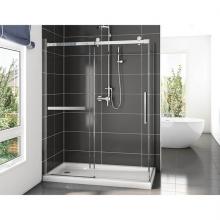 Fleurco Canada NXVS248R32R-11-40 - NOVARA PLUS 2 SIDED/48Rx32R/CHROME/TOWEL BAR/SEKUR+