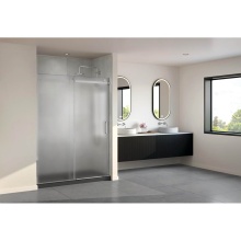 Fleurco Canada NHS148-11-80R-79 - HORIZON INLINE 48W 79H/CHROME/8MM/RIGHT/MIST SKR+