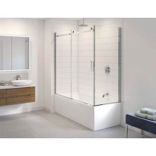 Fleurco Canada NHST265L32L-11-40 - HORIZON TUB 65 x 32/CHROME/LEFT/SEKUR+