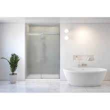 Fleurco Canada NSS160-25-80L-79 - SKYLINE INLINE 60W 79H/BRUSHED NICKEL/8MM/LEFT/MIST SKR+