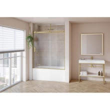 Fleurco Canada NSST60-12-40R - SKYLINE TUB 60W/BRUSHED GOLD/RIGHT/SEKUR+