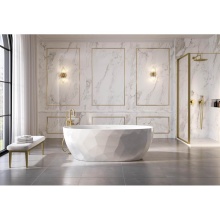 Fleurco Canada BTZ6732-18 - ARIA TONNETZ TUB/6732/WHITE/WHITE DRAIN COVER