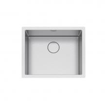 Franke Residential Canada PS2X110-21 - CA - Professional 2.0 23.5-in. x 19.5-in. 16 Gauge Stainless Steel Undermount Single Bowl Kitchen Sink