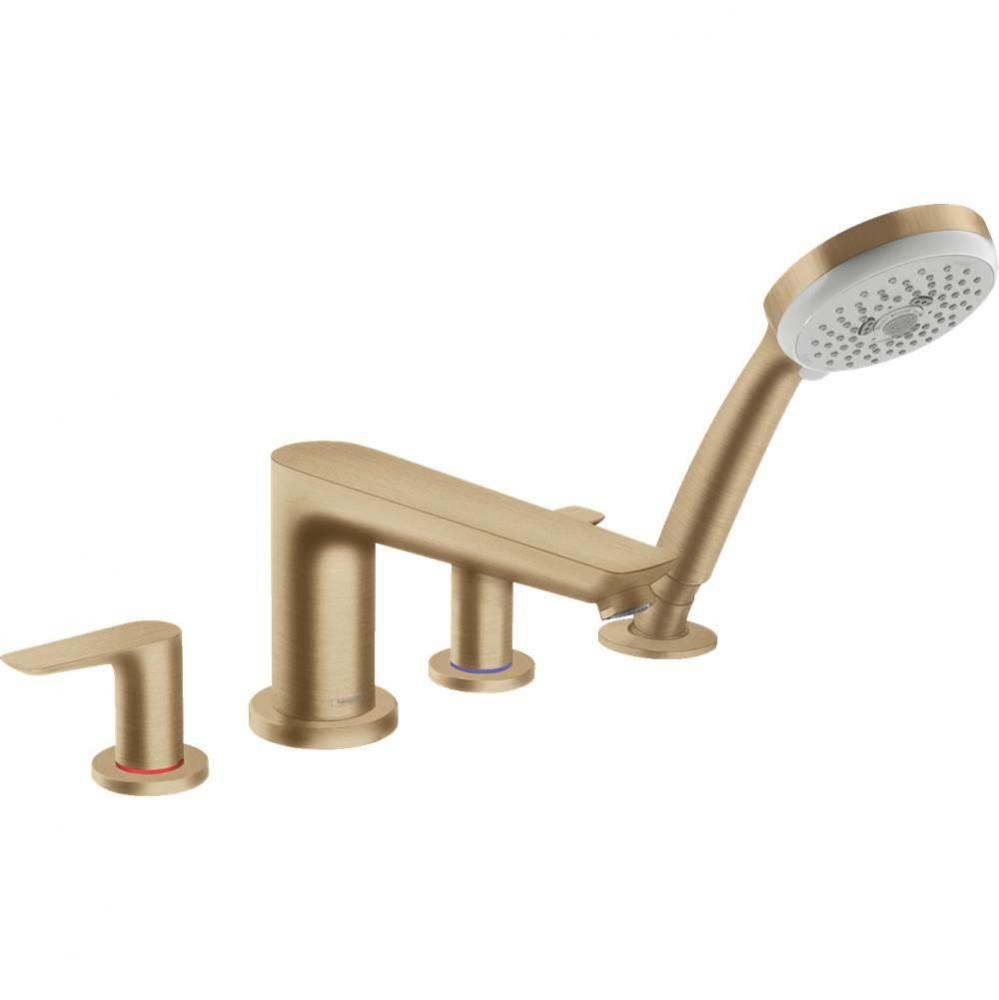 Talis E 4-Hole Roman Tub Set Trim With 1.8 Gpm Handshower