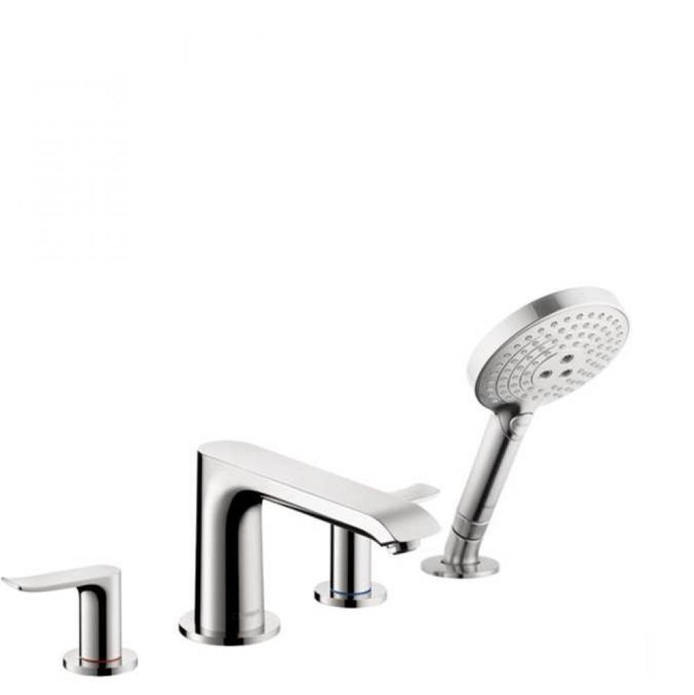 Metris 4-Hole Roman Tub Set Trim With 1.8 Gpm Handshower