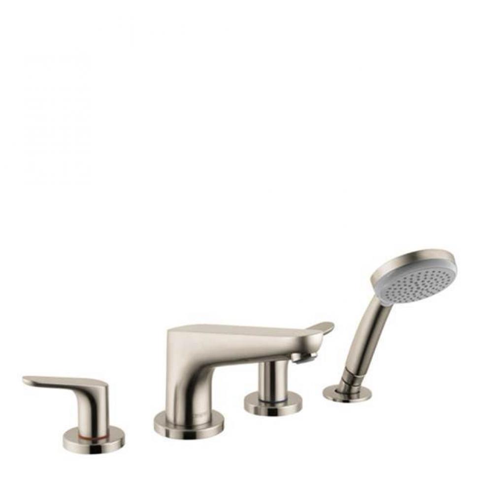 Focus 4-Hole Roman Tub Set Trim With 1.8 Gpm Handshower