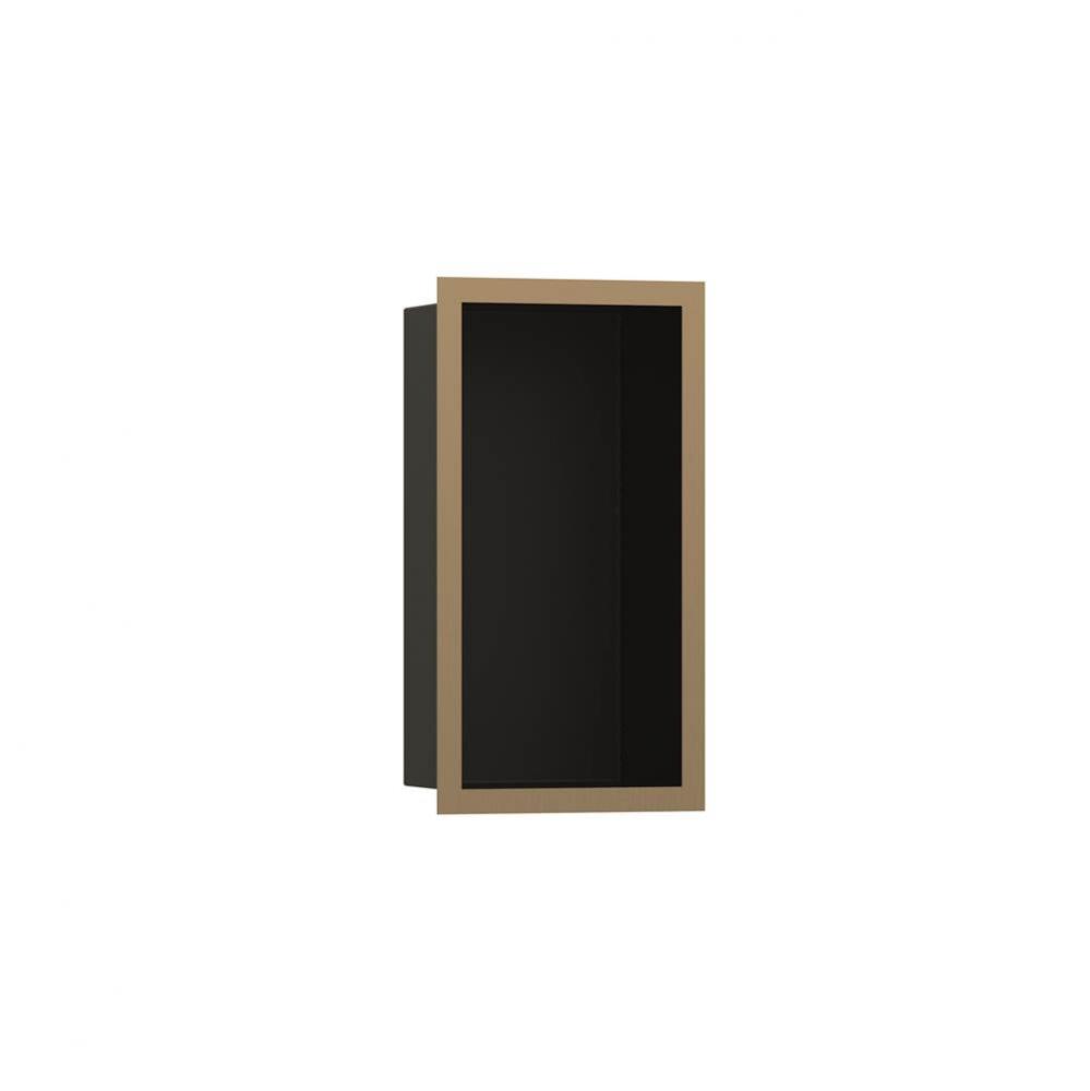 Xtrastoris Individual Wall Niche Matte Black With Design Fra