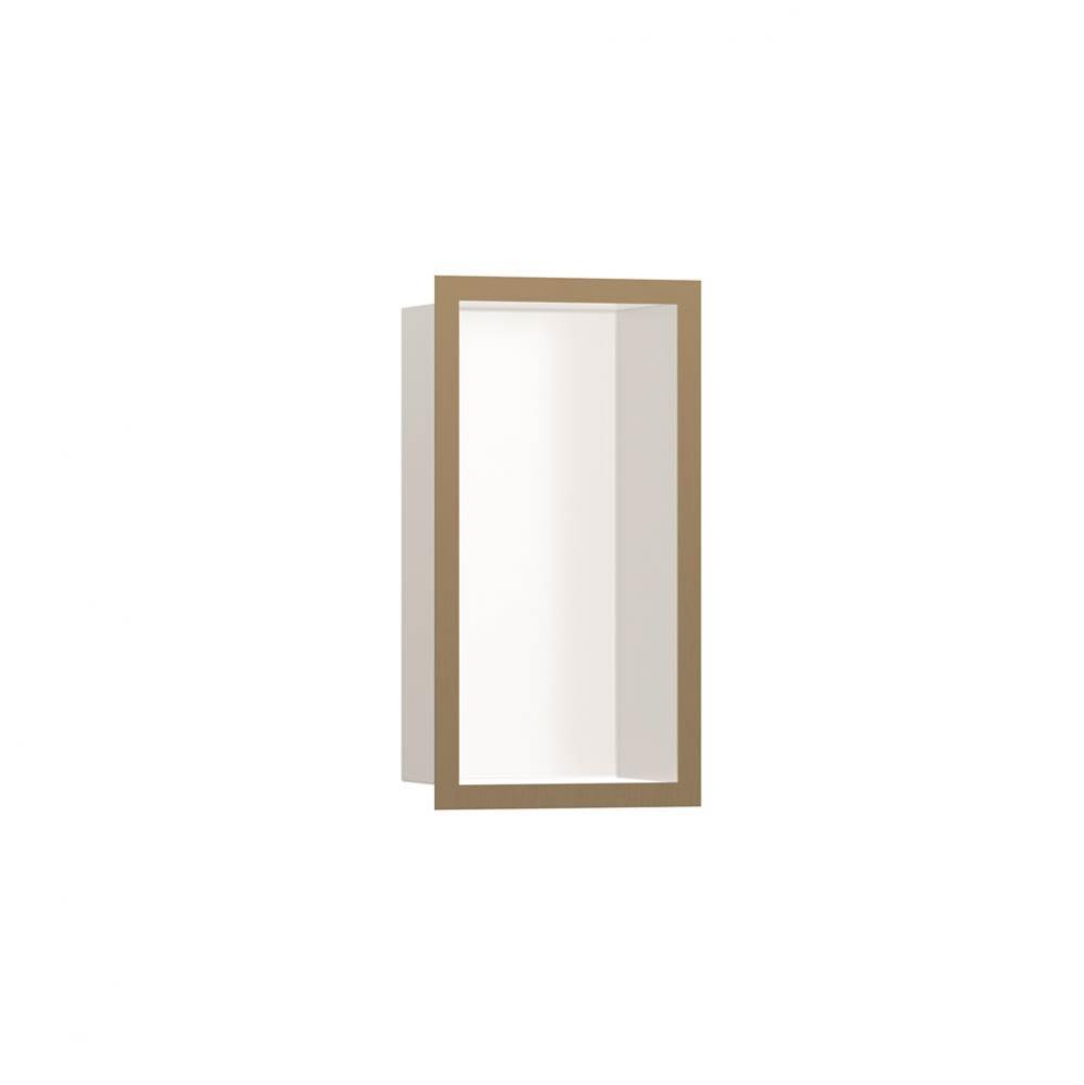 Xtrastoris Individual Wall Niche Matte White With Design Fra