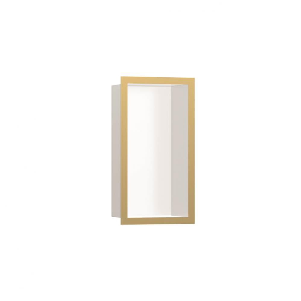 Xtrastoris Individual Wall Niche Matte White With Design Fra