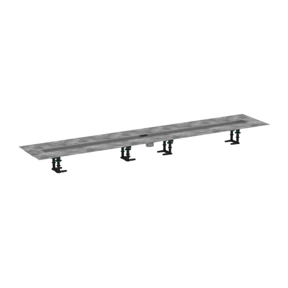 Raindrain Rough 2'' Outlet 59 1/8 ''