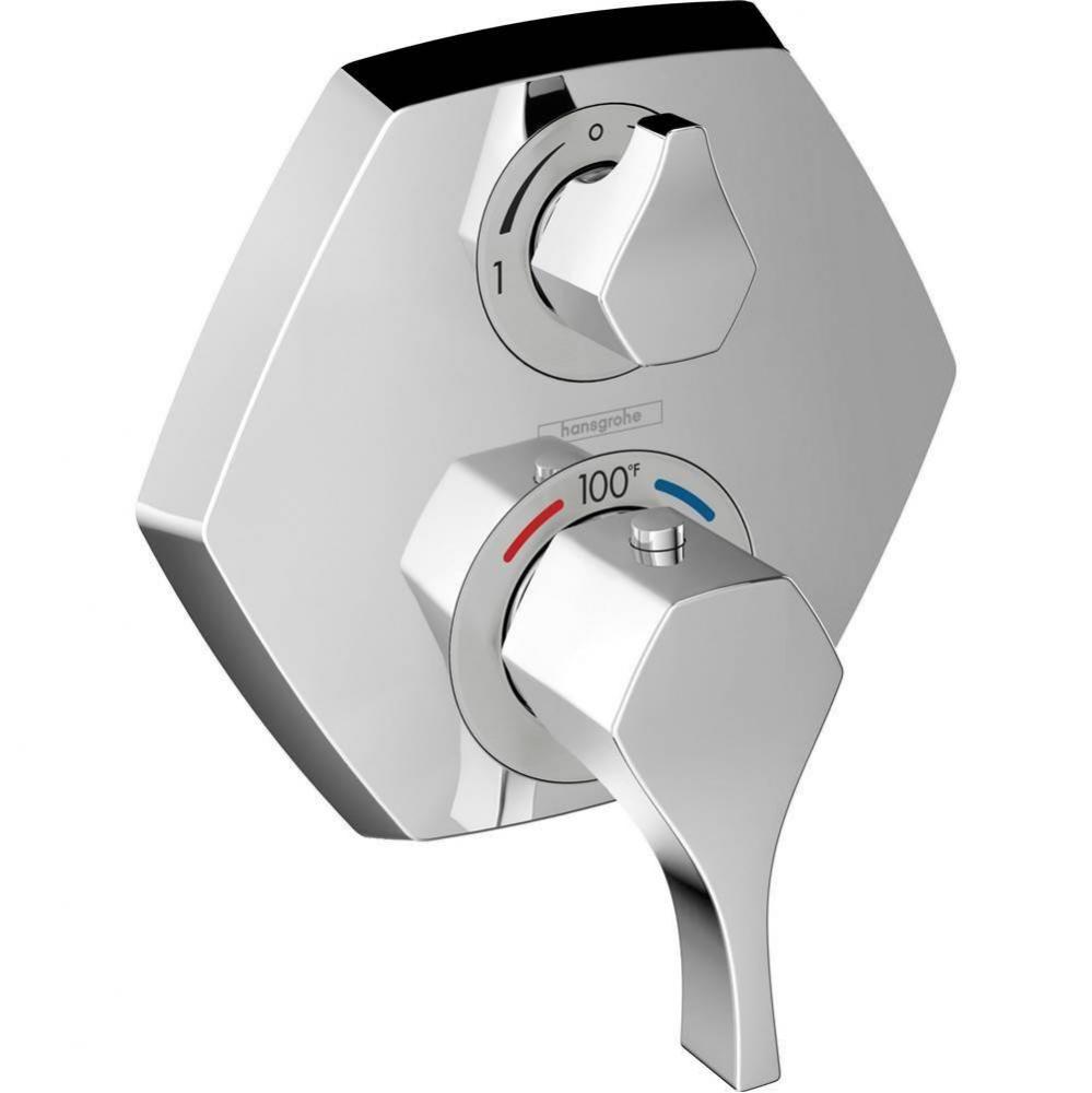 Thermostatic Trim With Volume Control And Diverter