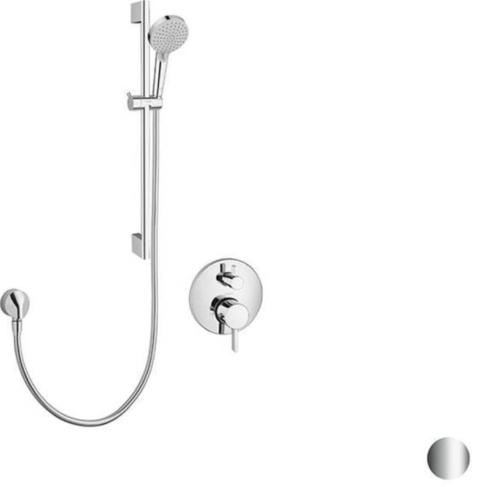 Shower Kit Thm 1-Function Wallbar With Handshower