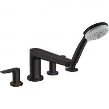 Hansgrohe Canada 71744671 - Talis E 4-Hole Roman Tub Set Trim With 1.8 Gpm Handshower