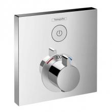 Hansgrohe Canada 15762001 - Hg Showerselect E Thermostatic Trim 1 Function, Square