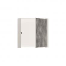 Hansgrohe Canada 56085700 - Xtrastoris Rock Wall Niche With Tileable Door 12''X 12''X 4''