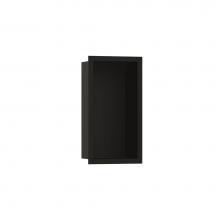 Hansgrohe Canada 56095670 - Xtrastoris Individual Wall Niche Matte Black With Design Fra