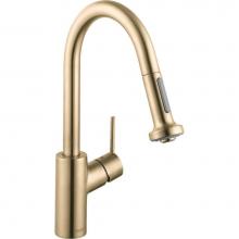 Hansgrohe Canada 04286250 - Prep Kitchen Faucet, 2-Spray Pull-Down, 1.75 Gpm