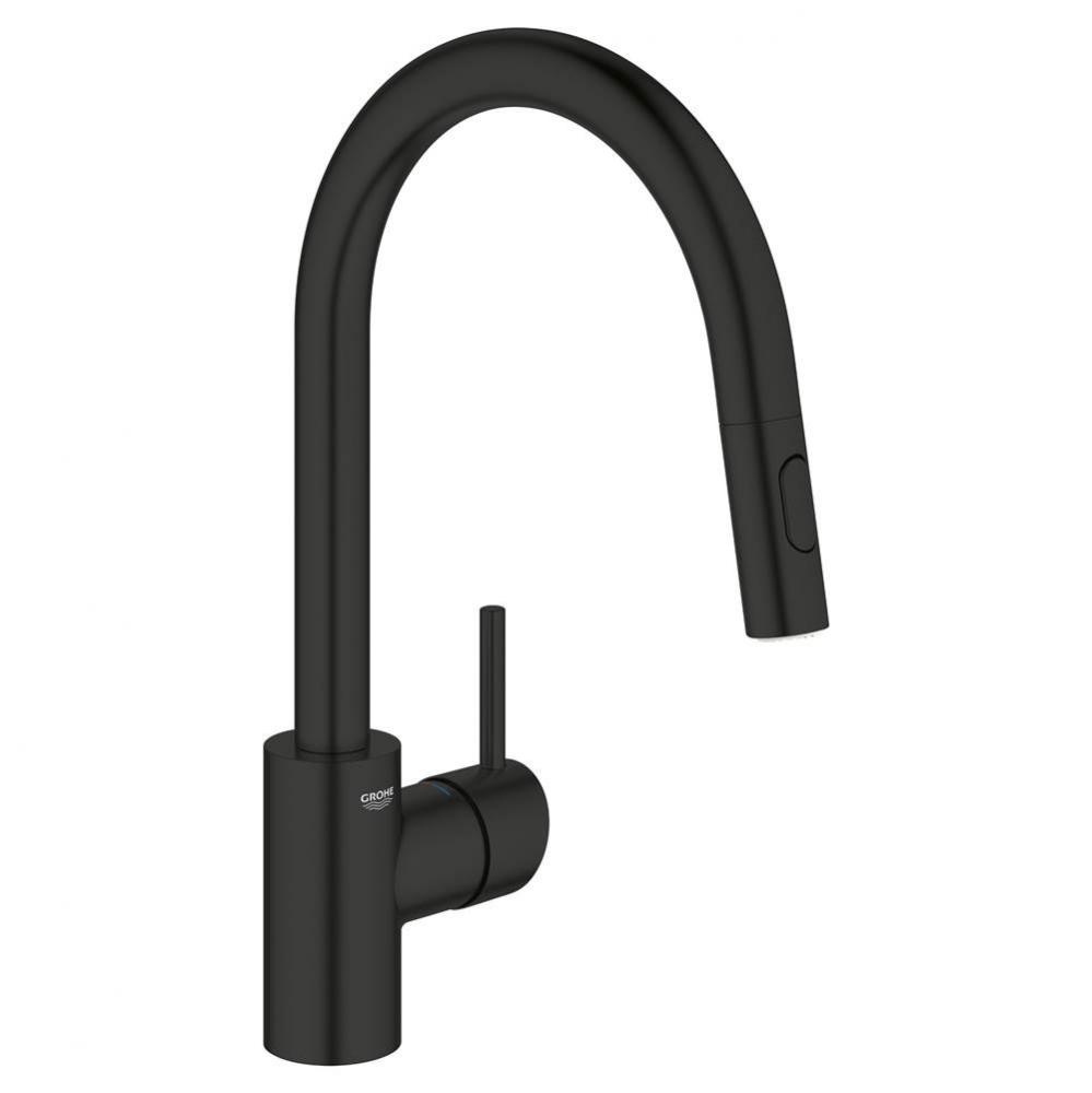 Single-Handle Pull Down Kitchen Faucet Dual Spray 6.6 L/min (1.75 gpm)
