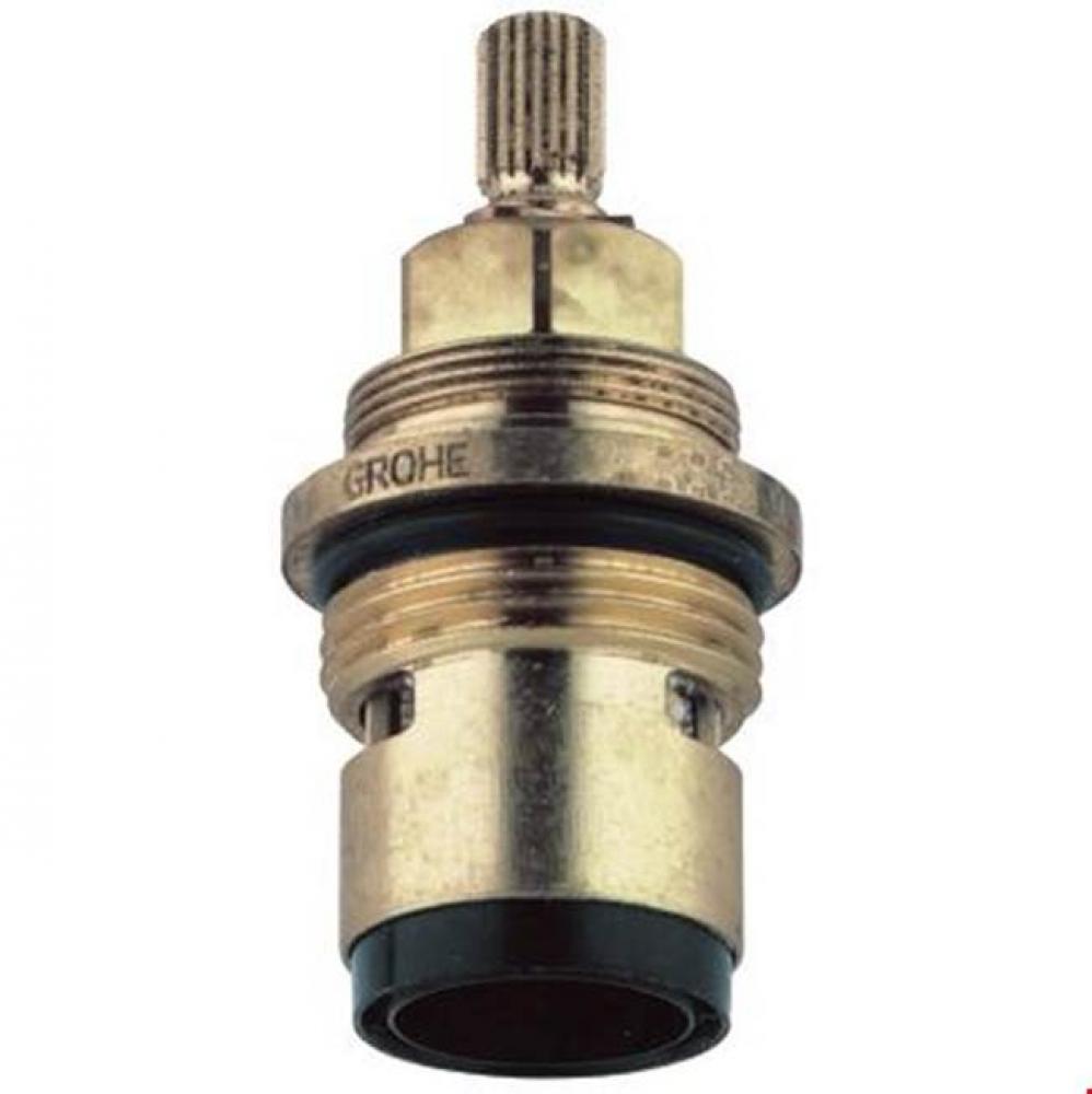 3/4'' cartridge 1/2 turn right close