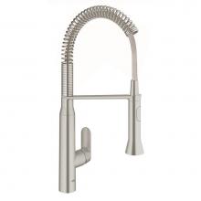 Grohe Canada 31380DC0 - Single-Handle Semi-Pro Dual Spray Kitchen Faucet 6.6 L/min (1.75 gpm)