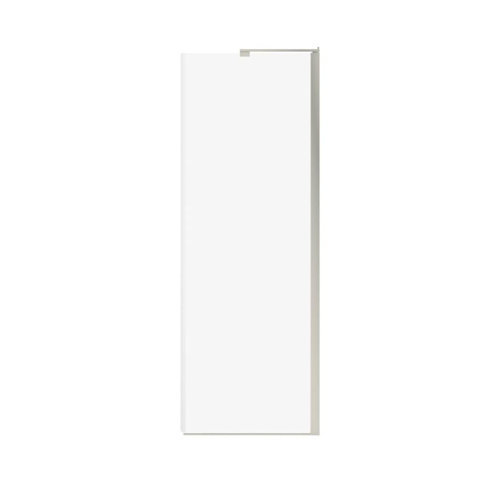 Capella 78  Return Panel for 32 in. Base with GlassShield® glass in Brushed Nickel