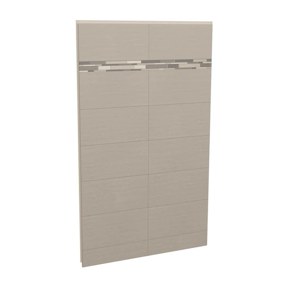 Utile 48 in. Composite Direct-to-Stud Back Wall in Origin Greige