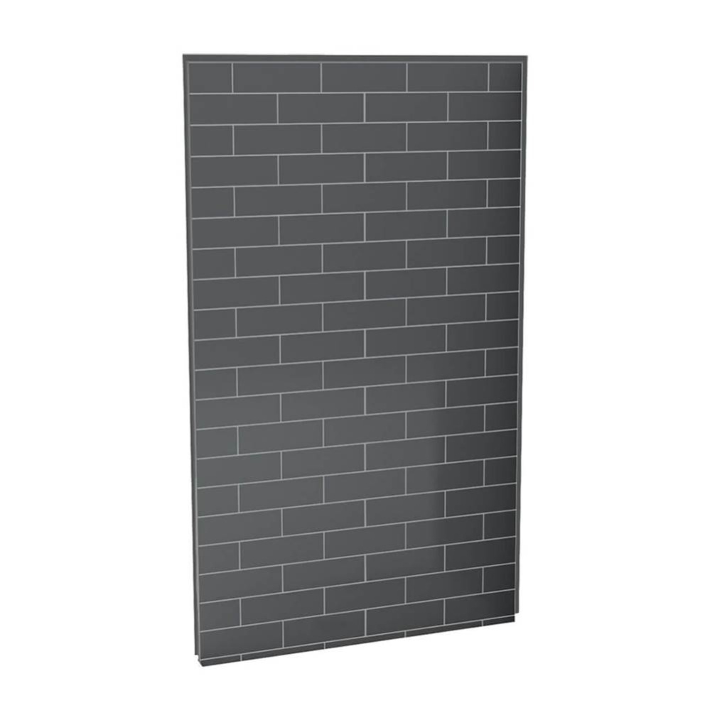 Utile 48 in. Composite Direct-to-Stud Back Wall in Metro Thunder Grey