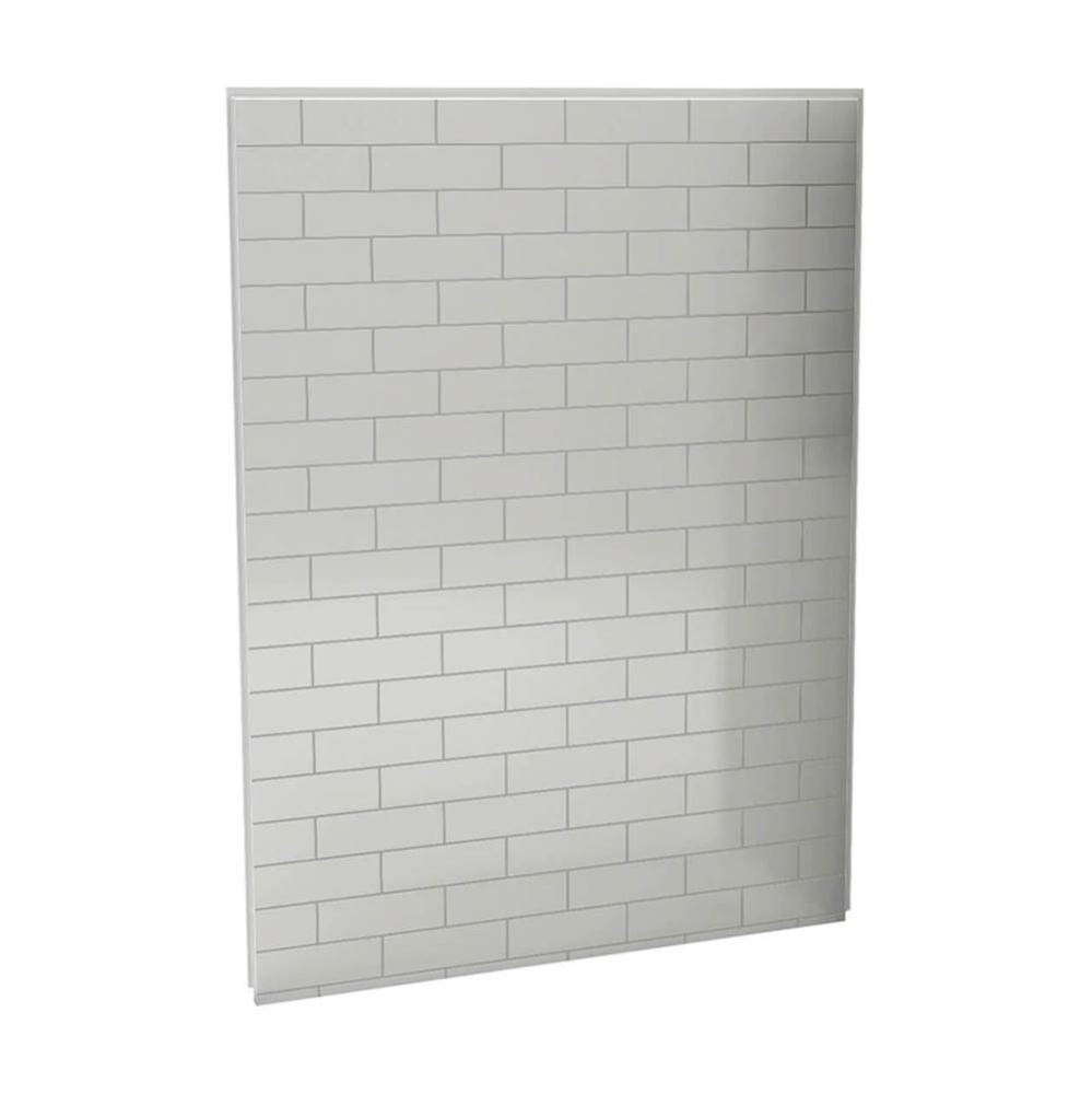 Utile 60 in. Composite Direct-to-Stud Back Wall in Metro Soft Grey