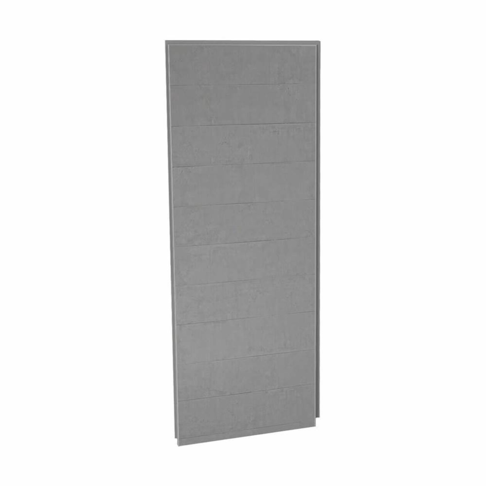 Utile 36 in. Composite Direct-to-Stud Side Wall in Factory Sleek Smoke