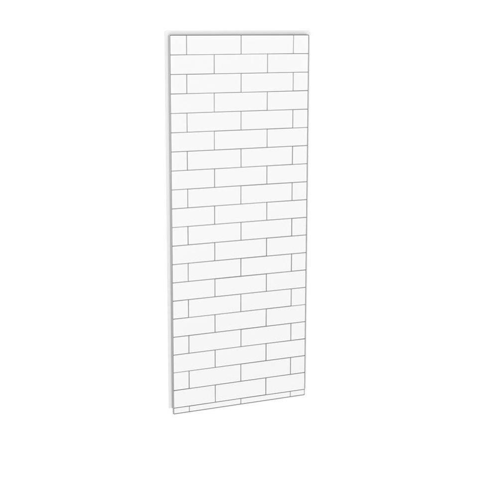 Utile 32 in. Composite Direct-to-Stud Side Wall in Metro Tux