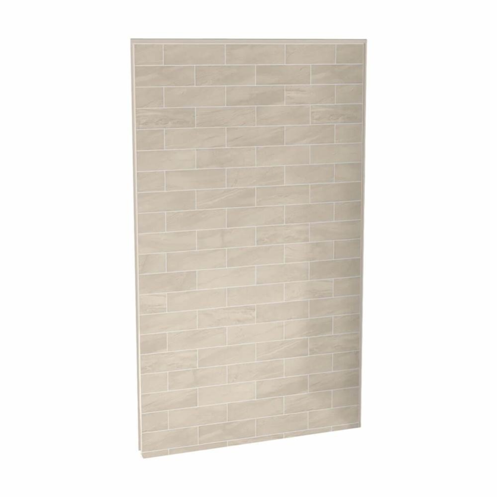 Utile 48 in. Composite Direct-to-Stud Back Wall in Organik Loam