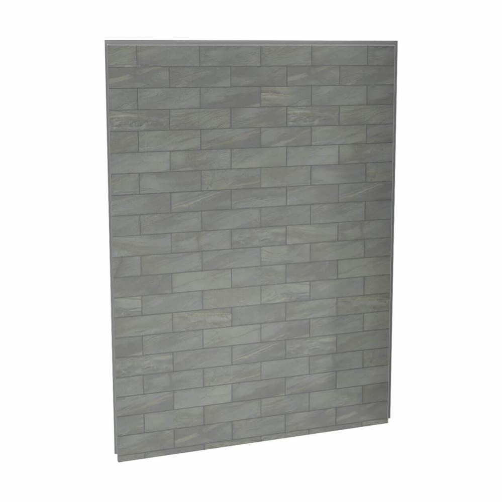 Utile 60 in. Composite Direct-to-Stud Back Wall in Organik Clay