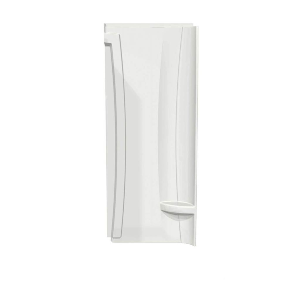 32 x 72 in. Acrylic Direct-to-Stud Back Wall in White