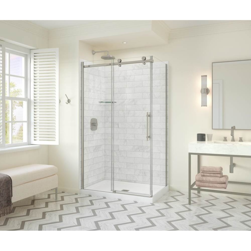 Odyssey SC 48'' x 32'' x 78'' 8mm Sliding Shower Door for Corner Ins