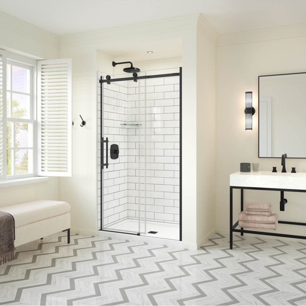 Odyssey SC 45-47 ½ x 78in. 8 mm Sliding Shower Door for Alcove Installation with Clear Glass