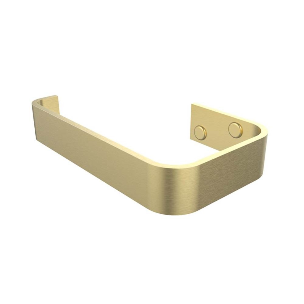 Manhattan Toilet Paper Holder in Brushed Gold