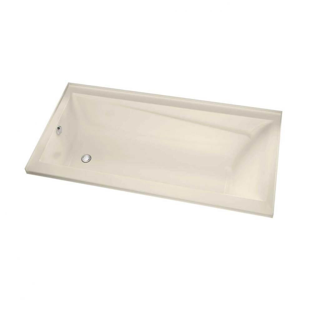 Exhibit IF 59.75 in. x 31.875 in. Alcove Bathtub with Combined Whirlpool/Aeroeffect System Left Dr