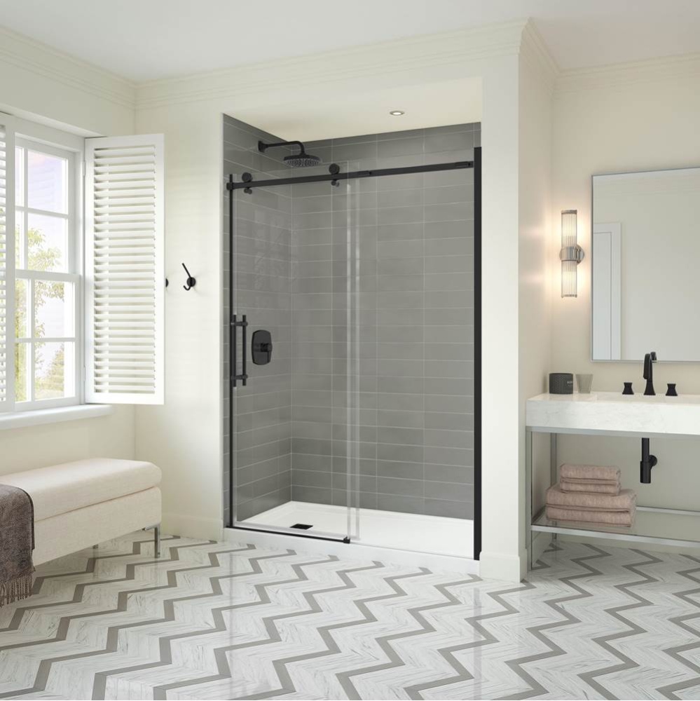 Odyssey SC 57-59 ½ x 78in. 8 mm Sliding Shower Door for Alcove Installation with Clear Glass