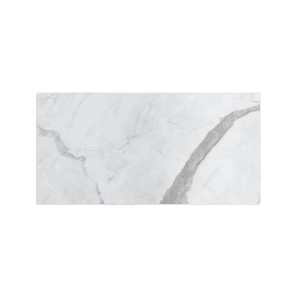 Manhattan Glue-up Wall Tiles 15.75 x 31.5 in. In Smooth Marble Glacier