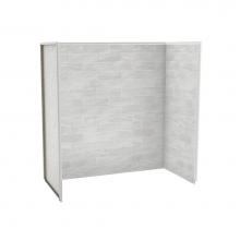 Maax Canada 103418-312-504-000 - Utile 6032 Composite Direct-to-Stud Three-Piece Tub Wall Kit in Organik Permafrost