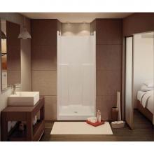 Maax Canada 102613-000-002-000 - US36 36 x 36 AcrylX Alcove Center Drain One-Piece Shower in White