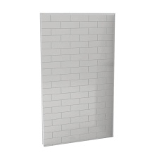 Maax Canada 103411-301-500-000 - Utile 48 in. Composite Direct-to-Stud Back Wall in Metro Soft Grey