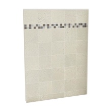 Maax Canada 103412-302-503-000 - Utile 60 in. Composite Direct-to-Stud Back Wall in Stone Sahara