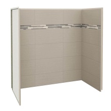 Maax Canada 103414-300-502-000 - Utile 6030 Composite Direct-to-Stud Three-Piece Tub Wall Kit in Origin Greige