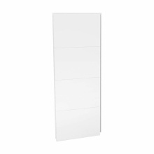 Maax Canada 103415-306-513-000 - Utile 36 in. Composite Direct-to-Stud Side Wall in Erosion Bora white