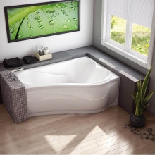 Maax Canada 105728-000-001-001 - Murmur 6043 ASY Acrylic Drop-in Left-Hand Drain Bathtub in White