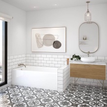 Maax Canada 105816-000-001-102 - Rubix 6030 AFR Acrylic Alcove Right-Hand Drain Bathtub in White