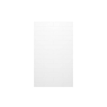 Maax Canada 107226-000-270-000 - Denso 50 in. Solid Surface Glue up Back Wall in White